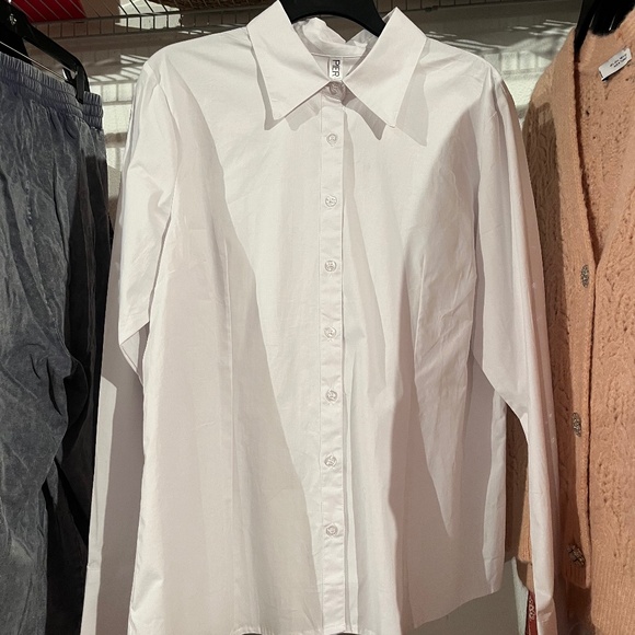 Pier 17 White Button Down Shirt XL - Picture 1 of 3